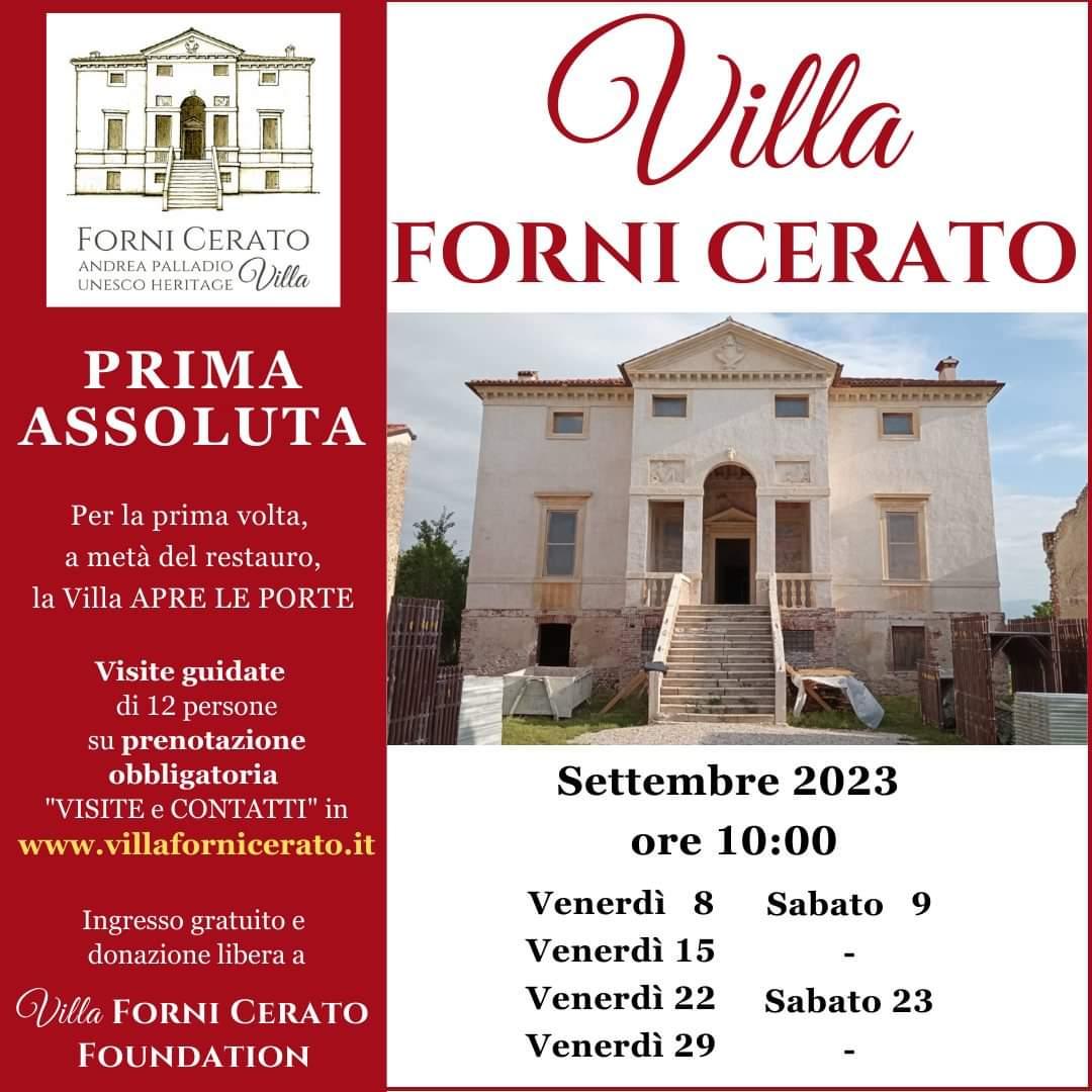 Visite guidate a Villa Forni Cerato 